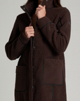 Durango Sherpa Long Coat - French Roast
