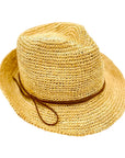The Santa Fe Raffia Fedora Hat