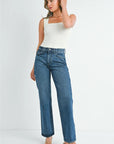 The Relaxed Waist Straight Leg