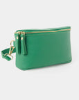 Justin Gregory Rosey Leather Crossbody Belt Bag