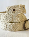 Jenny Krauss Wandering Clouds Embroidered Belt