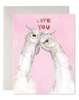 E.Frances Llama Love Greeting Card