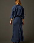 Tess Kindsilk Skirt: Washed Charcoal