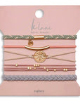 K'Lani Hair Tie Bracelets- Set of 5