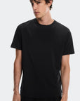On Focus Men's Cotton Blend Tee - Black