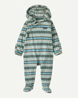Patagonia Infant Micro D Bunting-Diamond Stripe: Snowmelt Blue