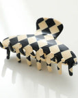 Checkmate Hair Claw Clip