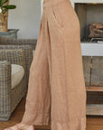 Italian Linen Palazzo Pants