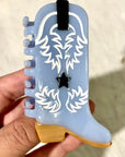 Eco Cowboy Boots Hair Claw Clip