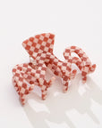 Checkmate Hair Claw Clip