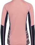 Malia Long Sleeve Base Layer Crew Top - Lotus