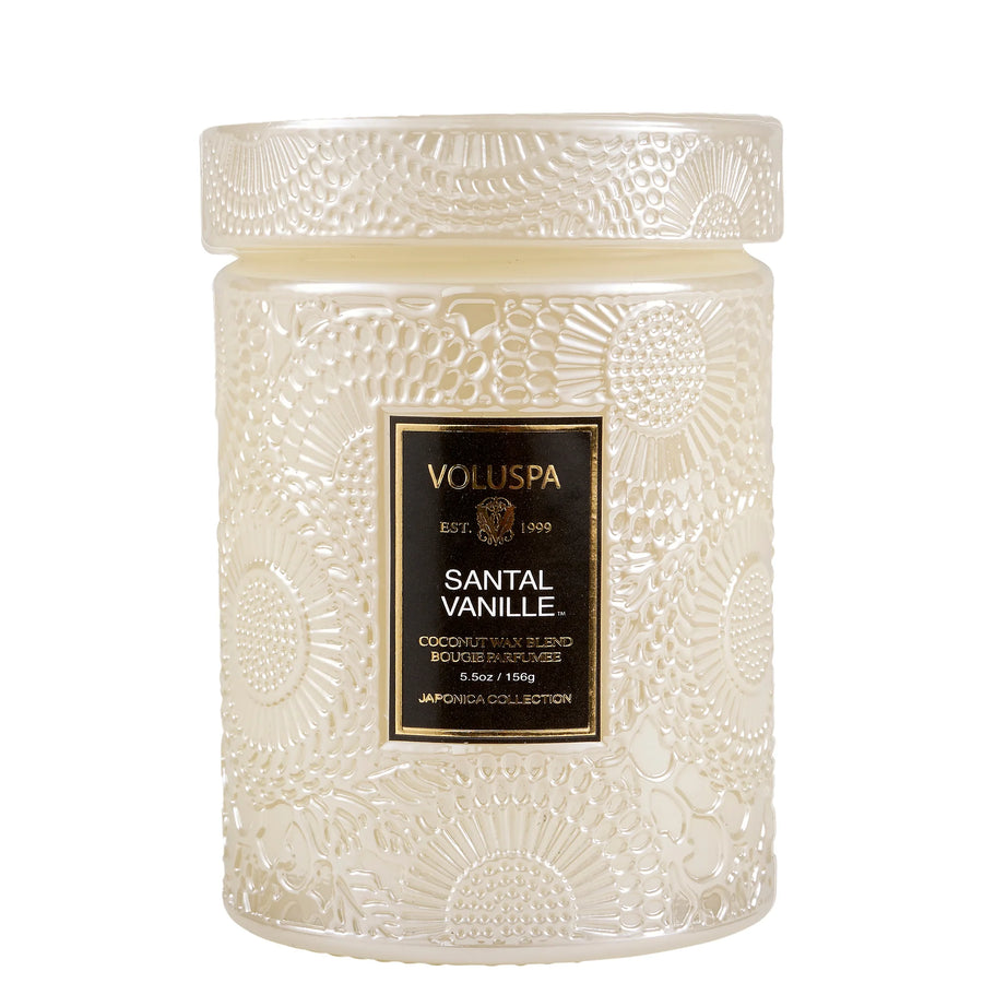 Voluspa Santal Vanilla Small Jar Candle