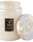 Voluspa Santal Vanille 18oz Large Glass Jar Candle