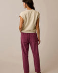 Zoe Buttercord Pant: Bramble