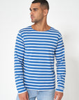 Breton M's Long Sleeve Striped Crew Neck T-Shirt