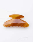 Midnight Gloss Cellulose Acetate Hair Claw Clip