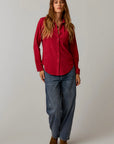 Carve Fairbanks Supersoft Shirt: Deep Rouge Heather