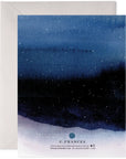 E. Frances Night Sky Thinking of You Sympathy Greeting Card