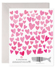 E.Frances Lots of Hearts Valentine's Day Greeting Card