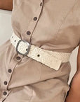 Jenny Krauss Wandering Clouds Embroidered Belt