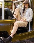 Zoe Buttercord Pant: Camel