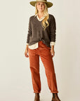 Corey Butter Cord Pant: Copper