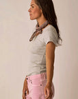 Carve Ever Tee-Heather Grey
