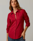 Carve Fairbanks Supersoft Shirt: Deep Rouge Heather