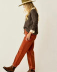 Corey Butter Cord Pant: Copper