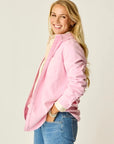 Fairbanks Supersoft Long Sleeve Shirt: Mauve Heather