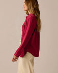 Carve Fairbanks Supersoft Shirt: Deep Rouge Heather