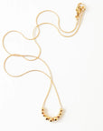 Dainty Gold Filled Snake Cahin Necklace with Tiny Gold Filled Beads