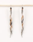 Beaded Fringe Duster Earrings