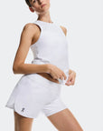 On Women's 3" Court Shorts 2-in-1 -White
