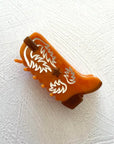 Eco Cowboy Boots Hair Claw Clip