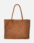 Taylor Woven Leather Tote Bag