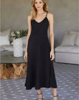Italian Linen Maxi Slip Dress