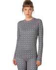 Kari Traa Fryd Long Sleeve Baselayer: NWhite