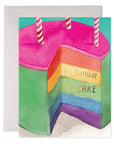 E. Frances Big Cake Birthday Greeting Card