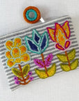 Jenny Krauss Embroidered Wool Pouch