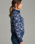 Kuhl W's Viola Sweater- Deep Periwinkle