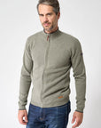 Batela Men's Cotton Full Zip Cardigan Sweater