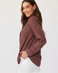 Bella Dahl Pocket Button Down Shirt