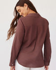 Bella Dahl Pocket Button Down Shirt