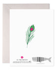 E. Frances Peacock Birthday Greeting Card
