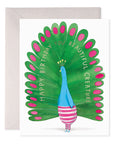 E. Frances Peacock Birthday Greeting Card