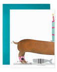 E. Frances Slinky Dog Birthday Greeting Card