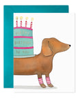 E. Frances Slinky Dog Birthday Greeting Card