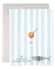 E. Frances Pool Party Birthday Greeting Card