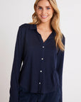 Bella Dahl Button Up Knit Top